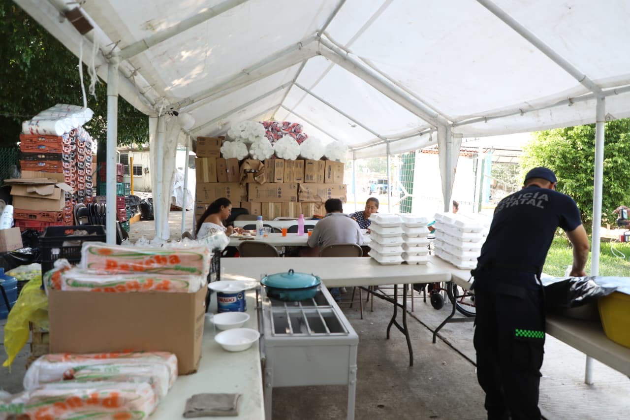 Plan Tajín: cerca de 36 mil comidas y 11 mil 528 paquetes alimentarios entregados