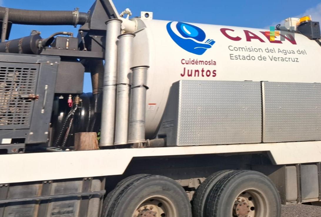 Avanzan en el restablecimiento del agua en Poza Rica, Álamo y El Higo