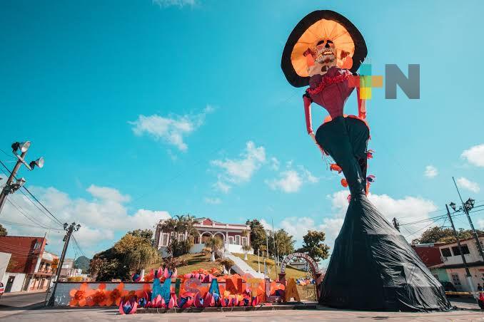 Misantla se alista para inaugurar su catrina monumental 2025