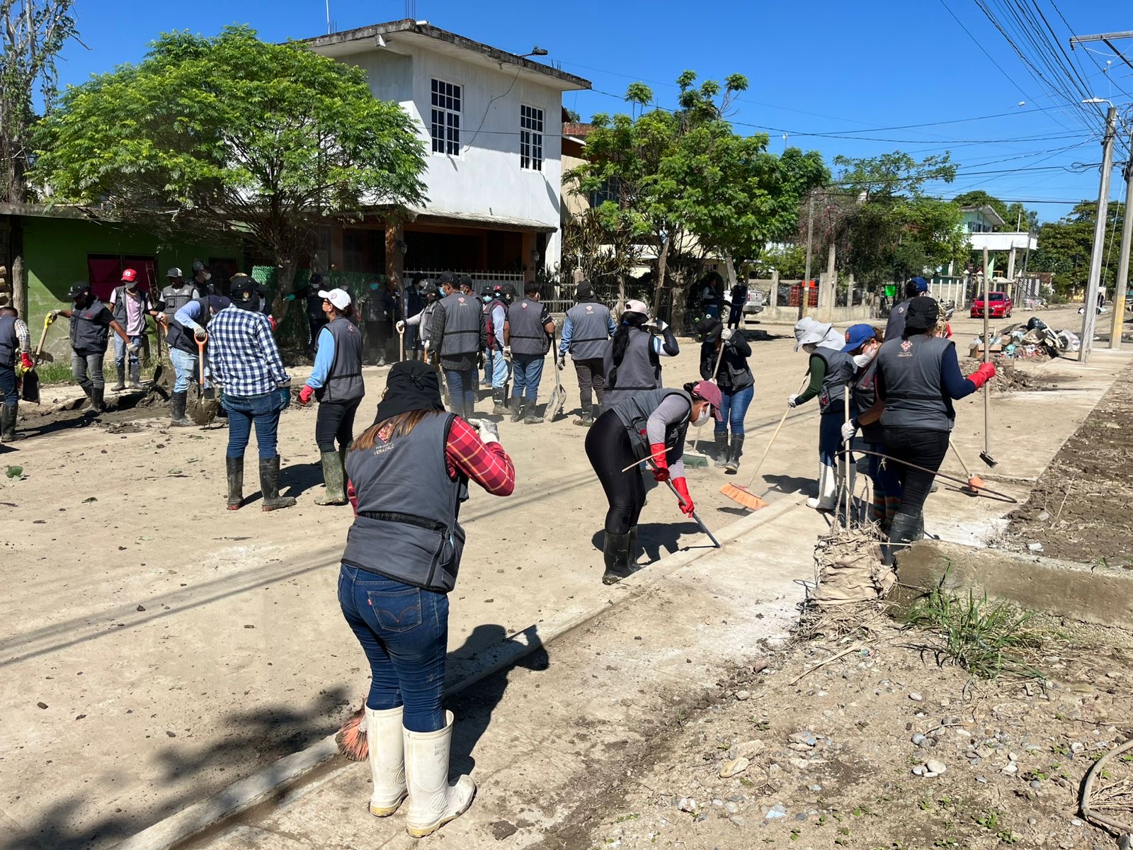 Implementa SEDESOL acciones solidarias en zonas afectadas de la zona norte