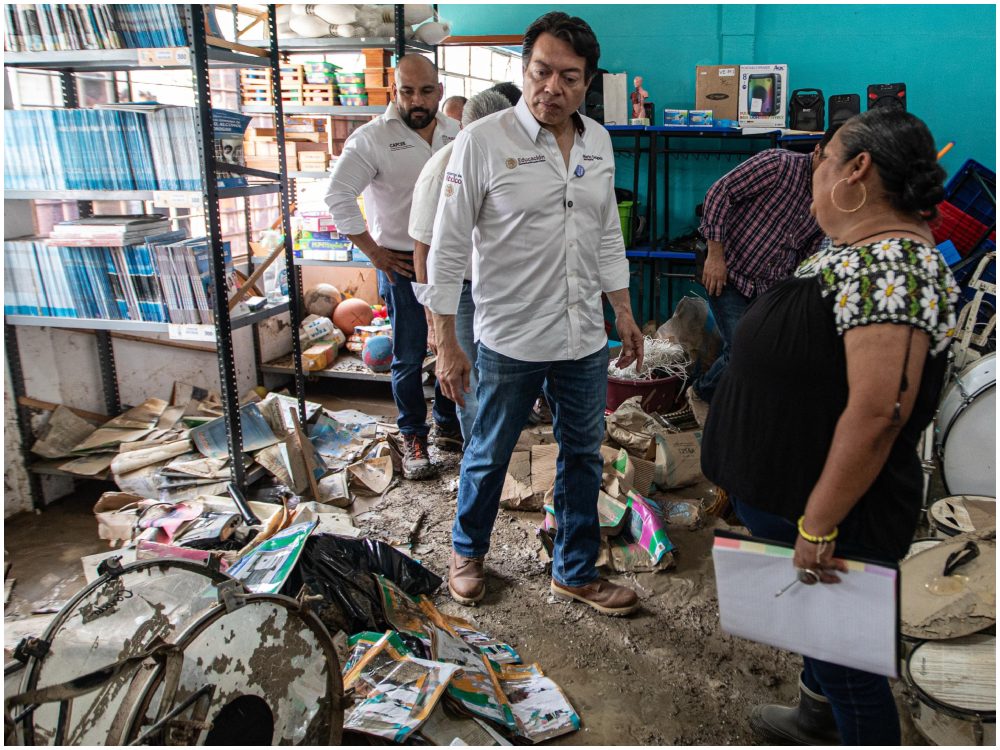 SEP garantiza atención integral en reparación de daños en escuelas afectadas