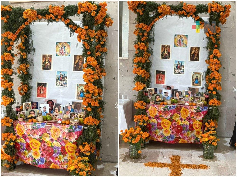 En el MAX exhiben altar y ofrenda de Atlahuilco, municipio de las altas montañas