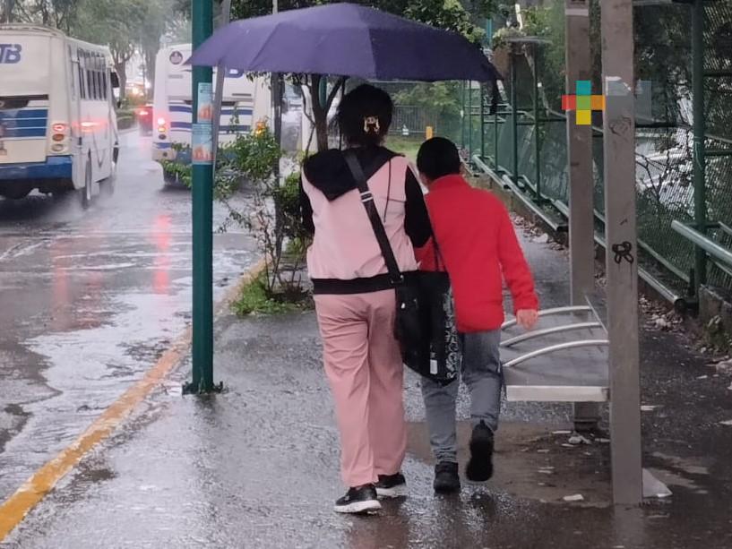 Lluvias y tormentas en centro y cuencas del sur del estado de Veracruz; disminuirán el jueves
