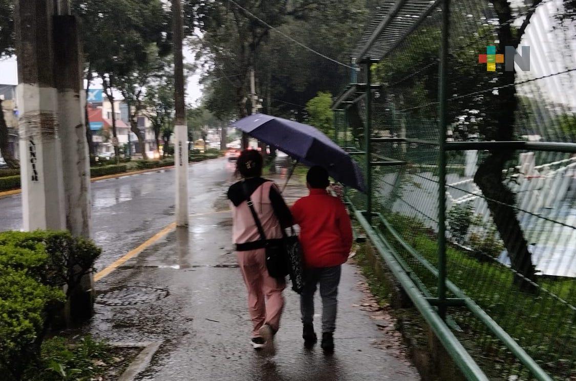 Se prevén condiciones para lluvias aisladas de intensidad ligera a moderada en el estado de Veracruz