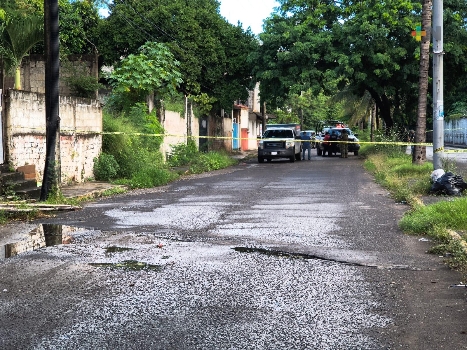 Encuentran persona sin vida en colonia Acosta Lagunes de Veracruz puerto