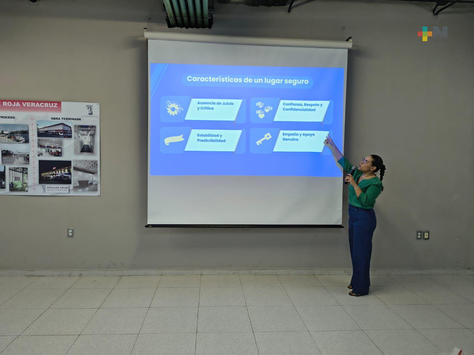 Realiza Cruz Roja Veracruz ponencia «Conexiones que Nutren»