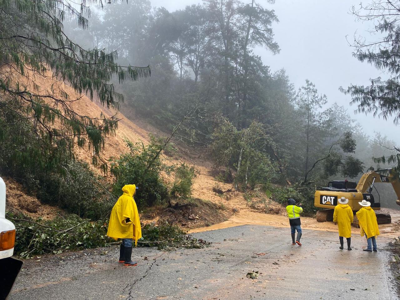 Restablecida la comunicación terrestre en ocho municipios afectados por las lluvias