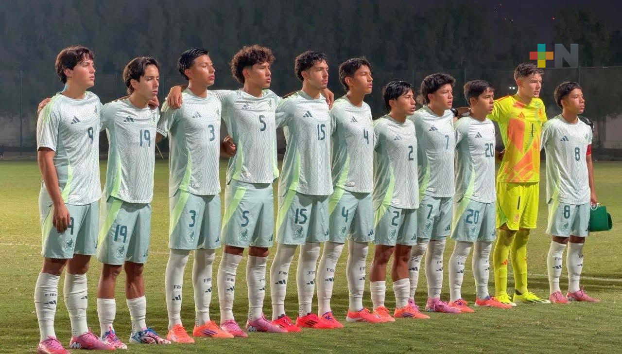 Un veracruzano integra la Selección Mexicana Sub-17 que jugará en Qatar