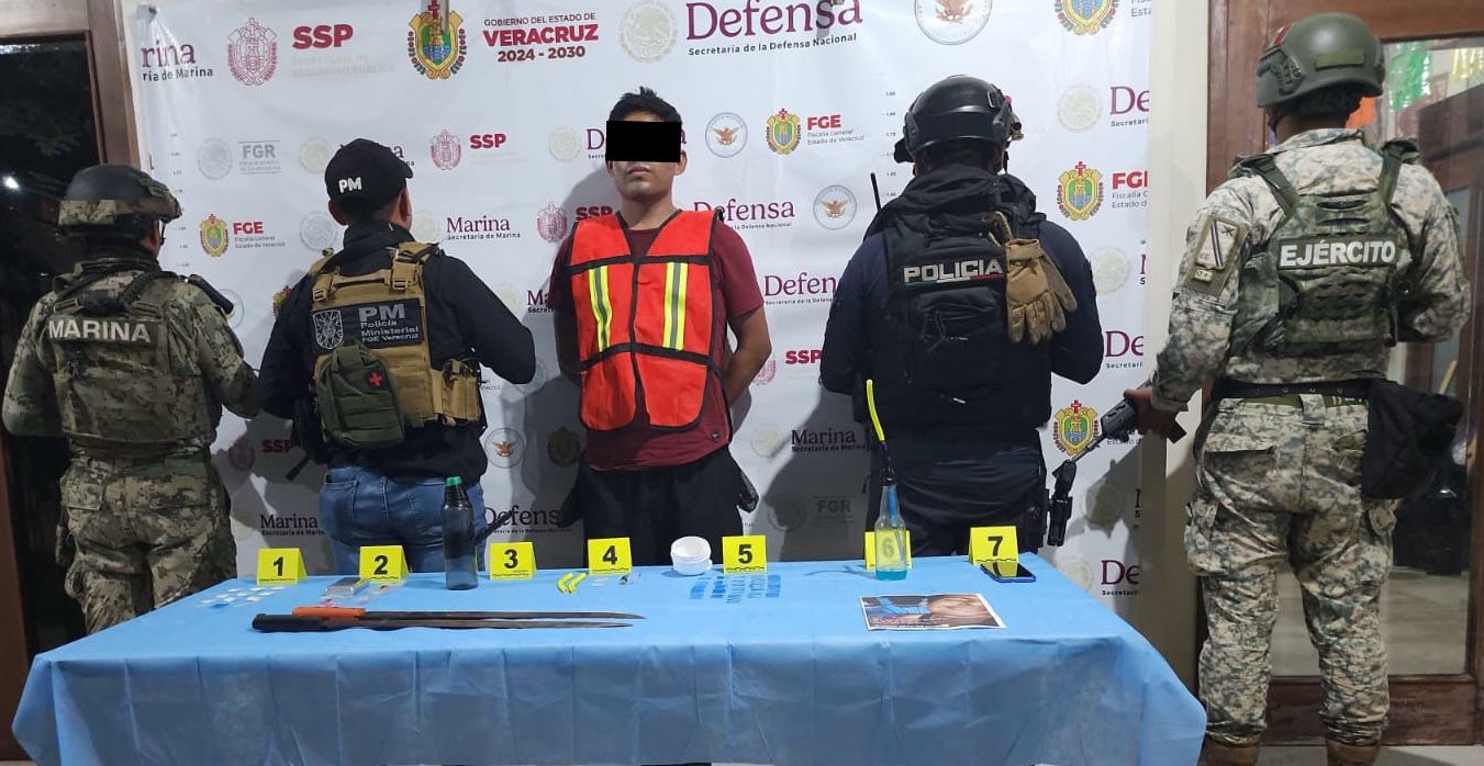 SSP asegura armas, drogas y combustible en distintos municipios de Veracruz