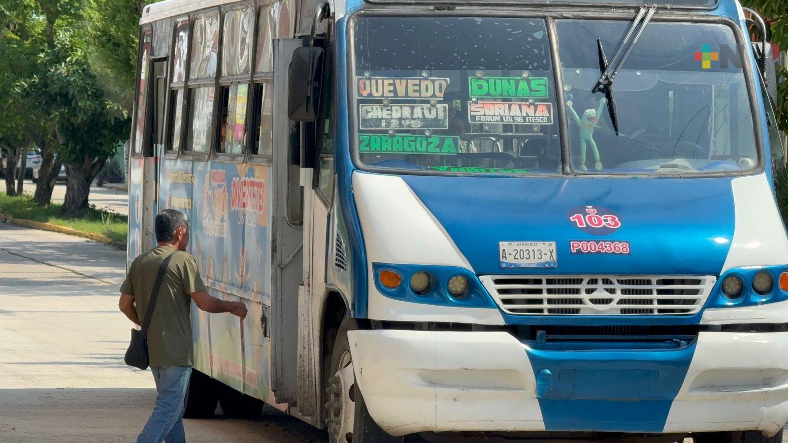 Llegan nuevas unidades Quetzalli para mejorar el transporte urbano en Coatzacoalcos