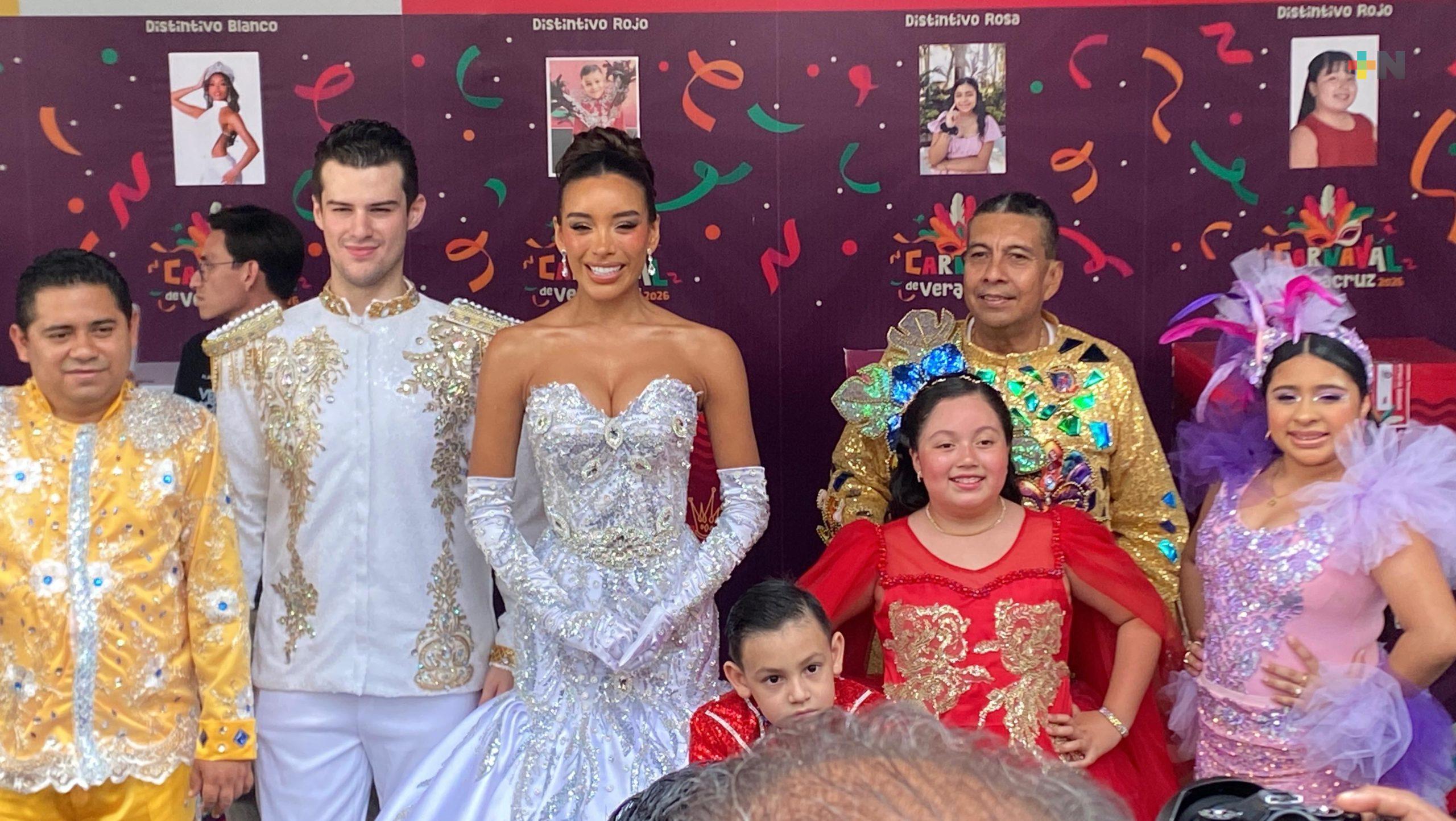 Fernanda Pumar es elegida reina del Carnaval de Veracruz 2026