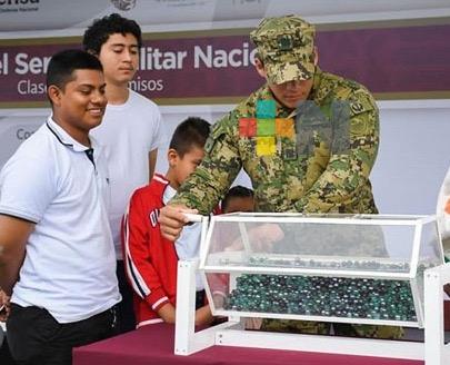 Realizarán sorteo del Servicio Militar el 23 de noviembre en Coatzacoalcos