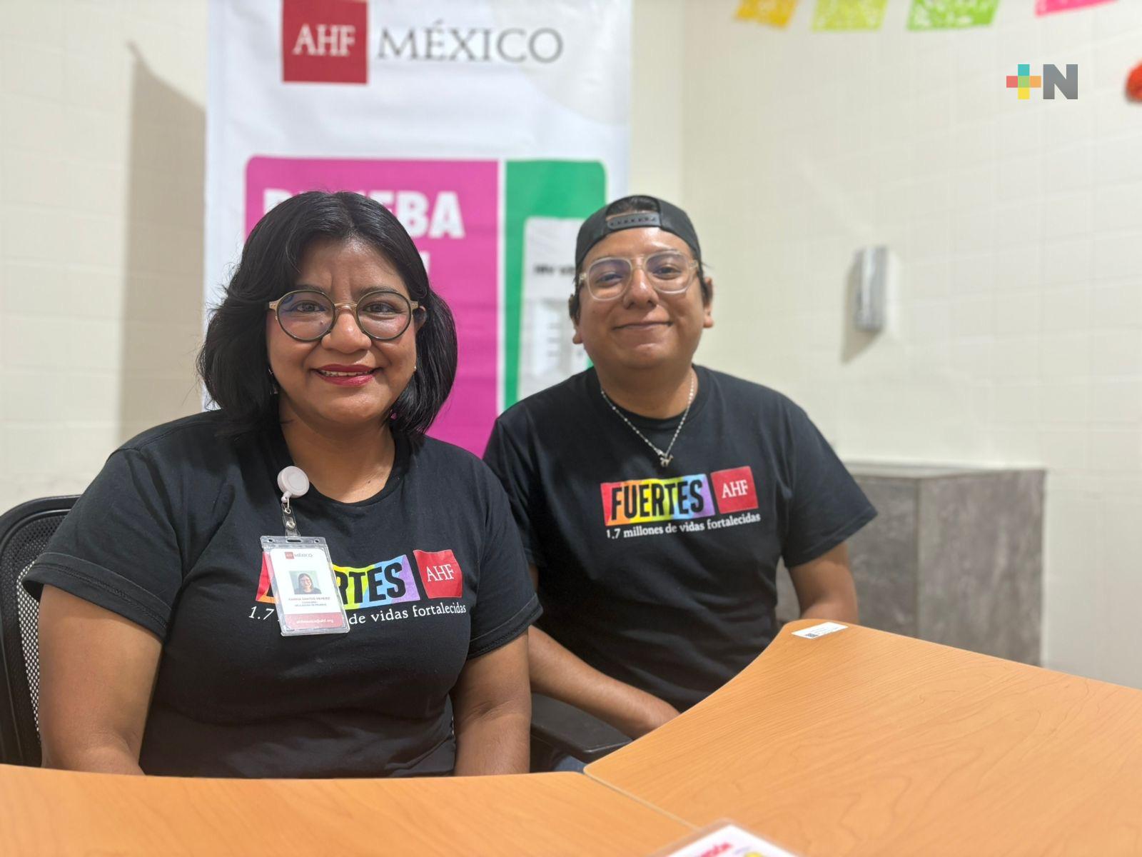 Aumenta la detección de VIH con pruebas rápidas en Xalapa