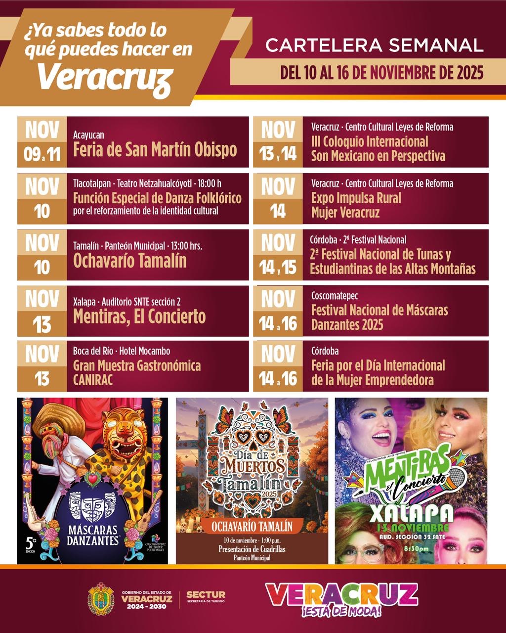 Veracruz está de moda con música, danza, ferias y festivales que celebran su identidad