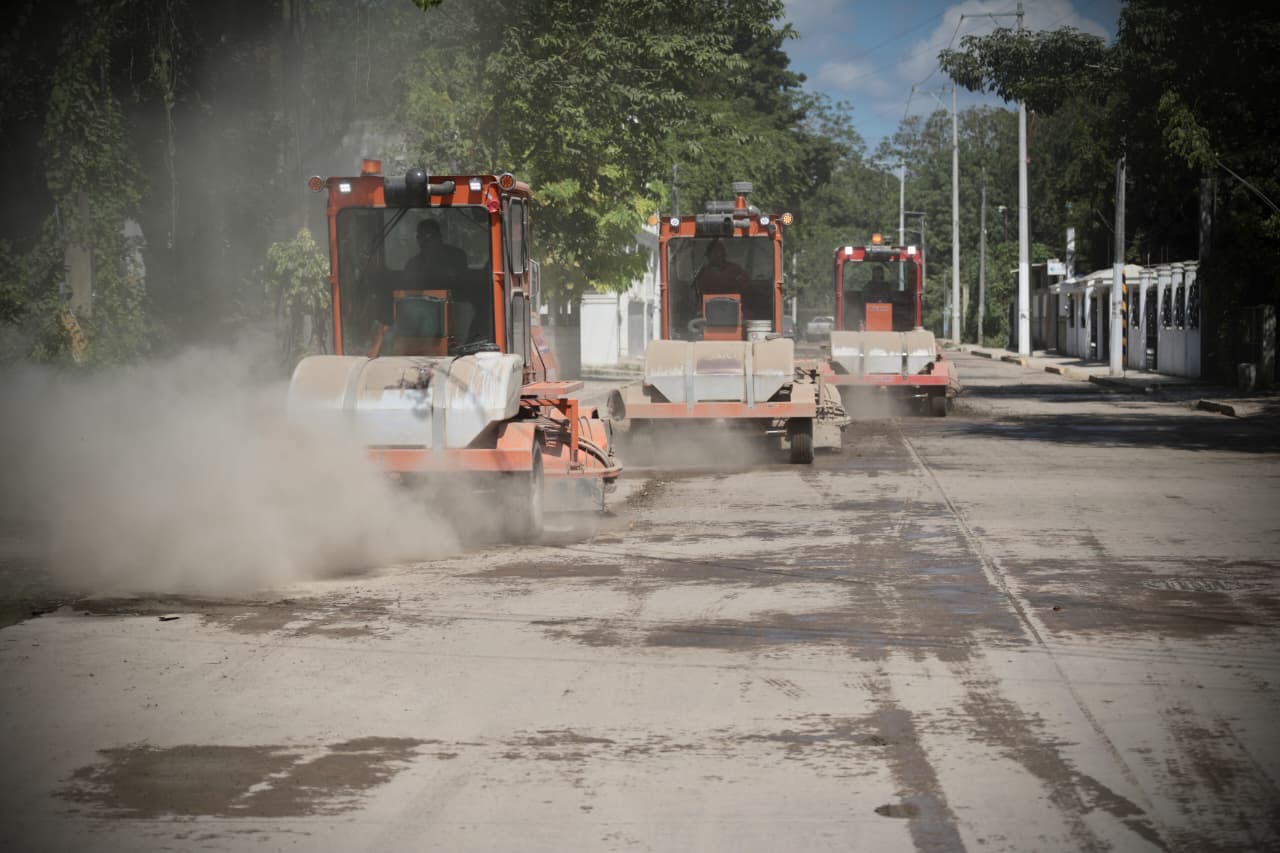 La recuperación de Álamo continúa como una tarea colectiva