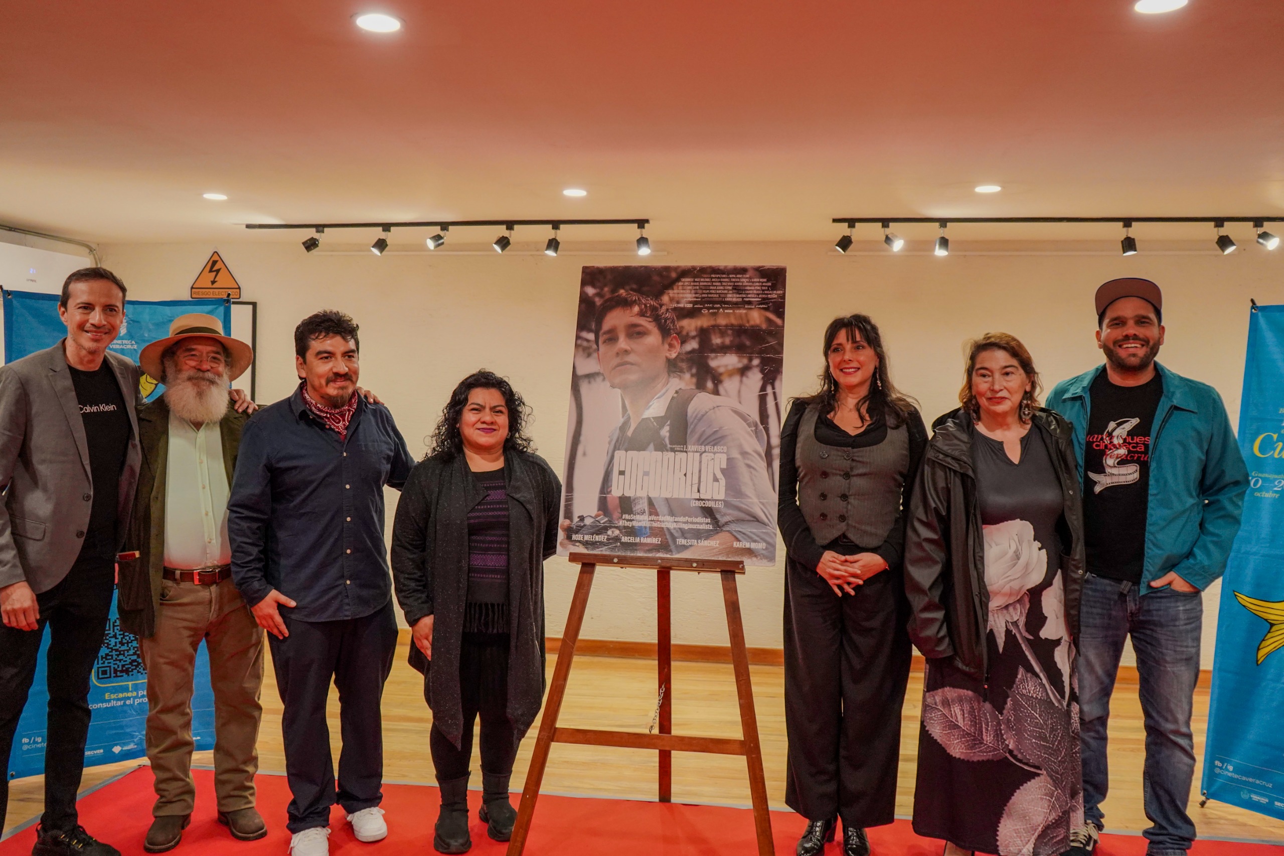 Con lleno total inició cuarta muestra de la Cineteca Veracruz en el Ágora de la Ciudad