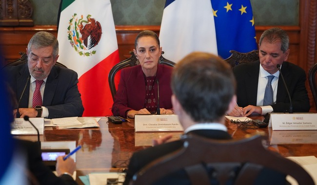Nuestro interés es fortalecer la relación con Francia: presidenta Claudia Sheinbaum en encuentro con empresarios franceses
