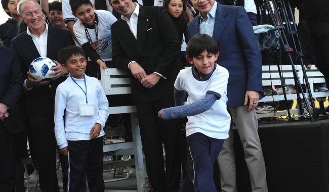 Presentan Copa Escolar Nacional de Futbol “Vive saludable, juega feliz”