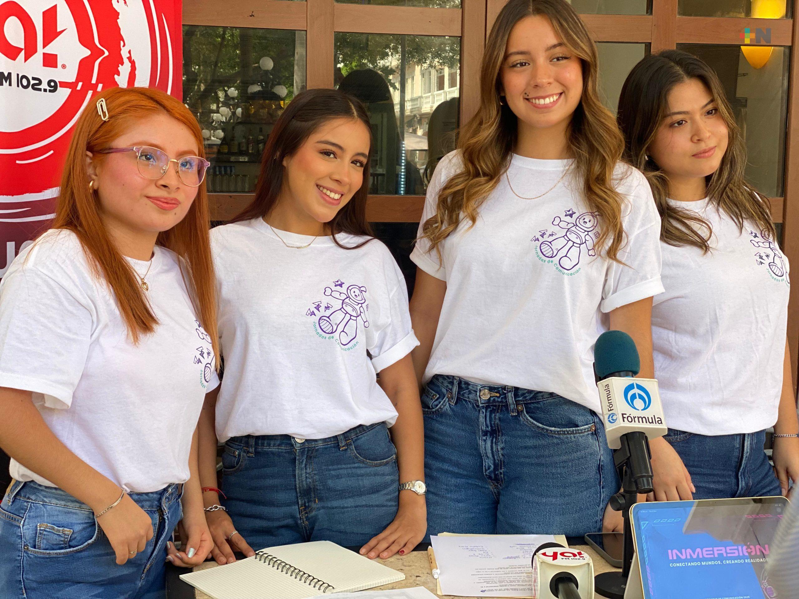 En Veracruz puerto, universitarios impulsan jornadas académicas