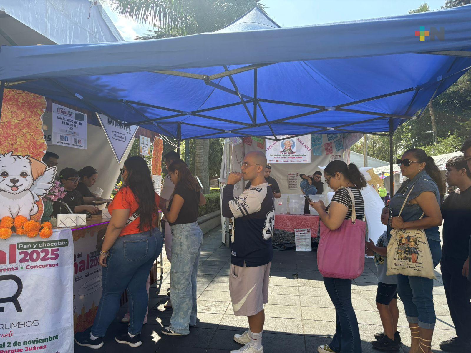 Hasta 800 tamales por día venden expositores en Feria del Tamal