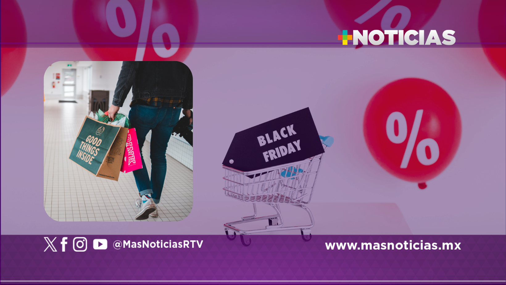 Profeco orienta a personas consumidoras por el Black Friday y el Cyber Monday