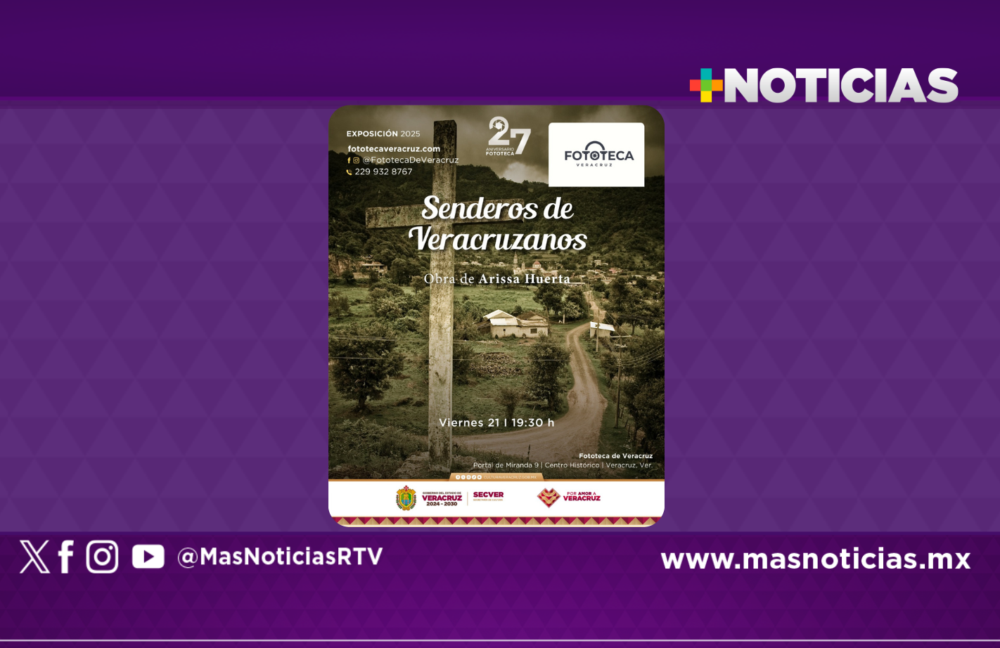 Secver celebra el 27.° aniversario de la Fototeca de Veracruz con programación cultural especial