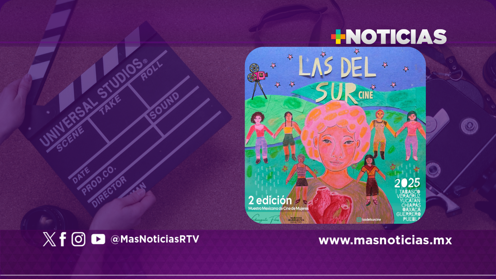 Cine hecho por mujeres se exhibe en Xalapa