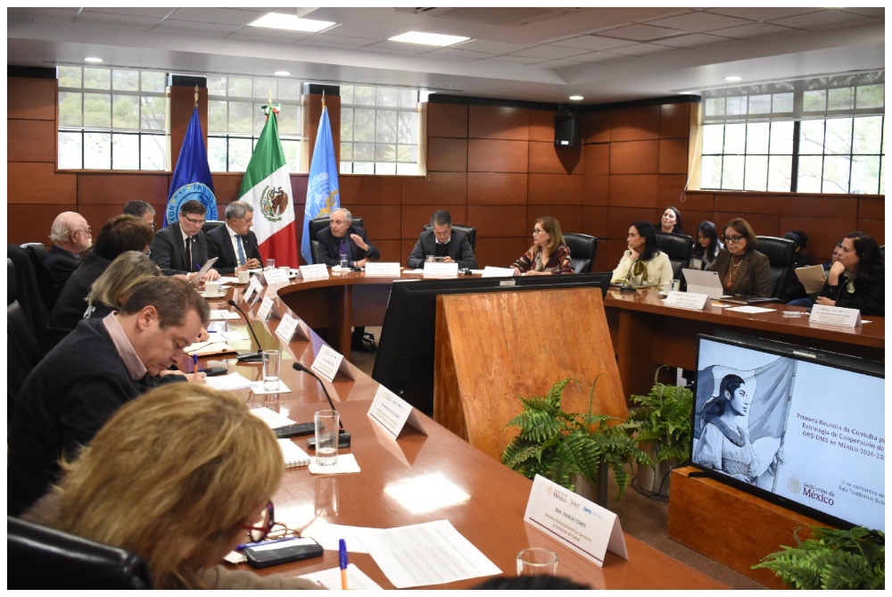 México y OPS/OMS presentan estrategia para fortalecer la salud pública y la atención primaria