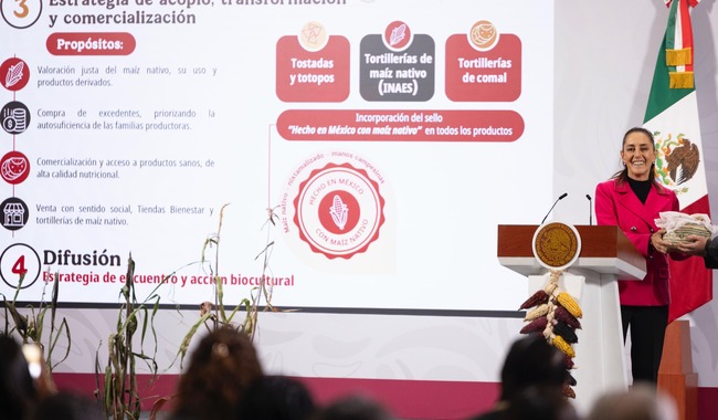 Gobierno de México presenta Plan Nacional de Maíz Nativo: El Maíz es la Raíz