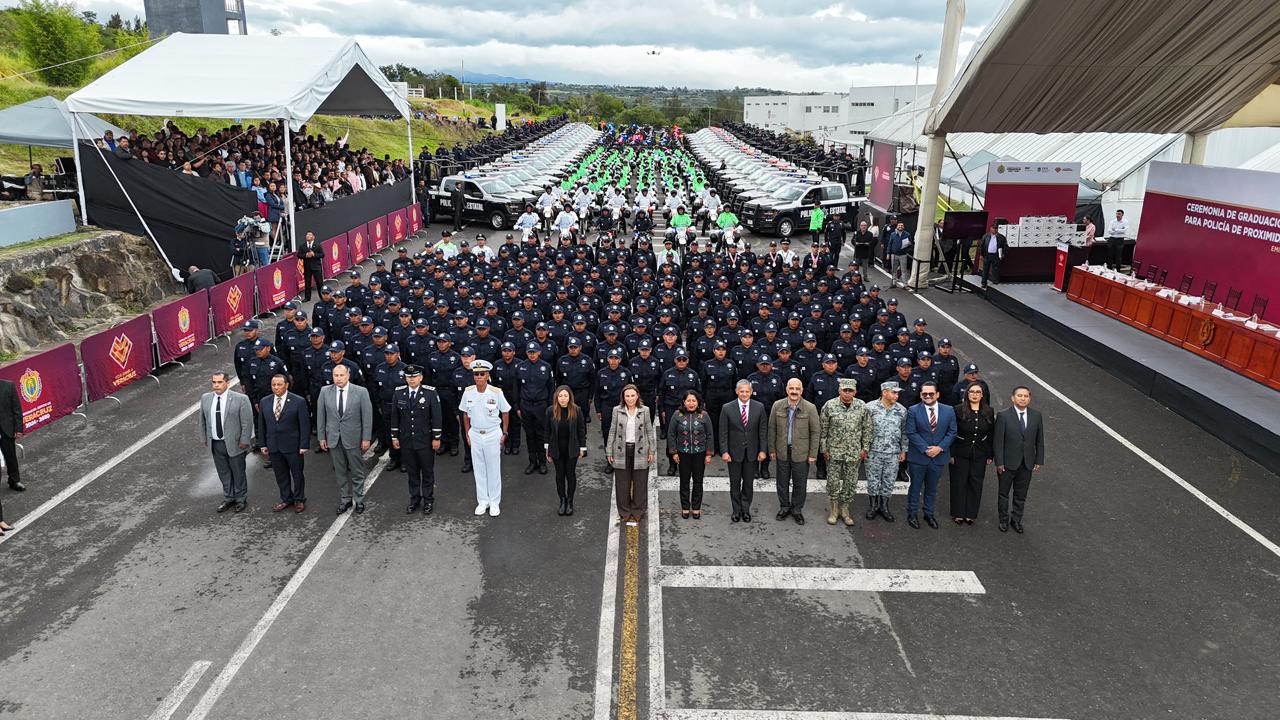 Con inversión de 200 mdp en unidades y tecnología, impulsa Gobernadora modernización de fuerza policial