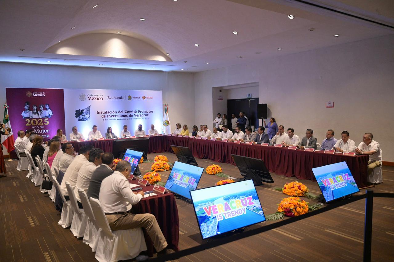 Encabeza Rocío Nahle el Comité Promotor de Inversiones de Veracruz