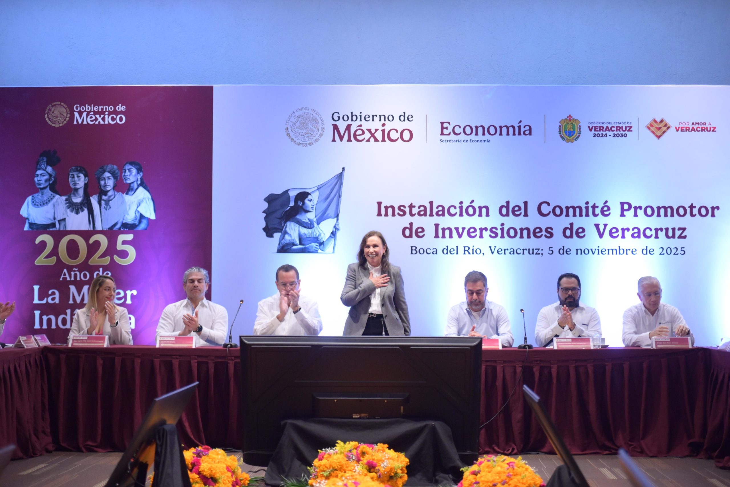 Invertir en Veracruz está de moda: instala Gobernadora el Comité Promotor de Inversiones