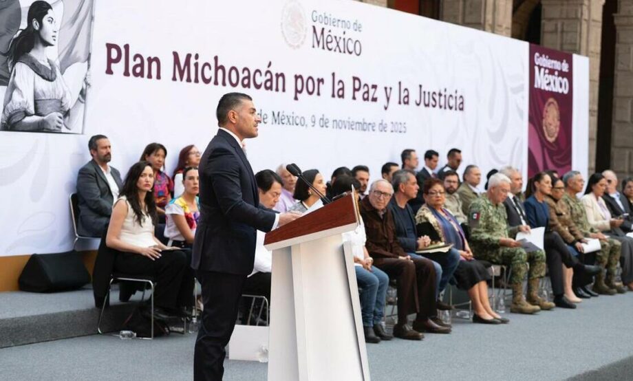 Presentan Plan Michoacán por la paz y la justicia
