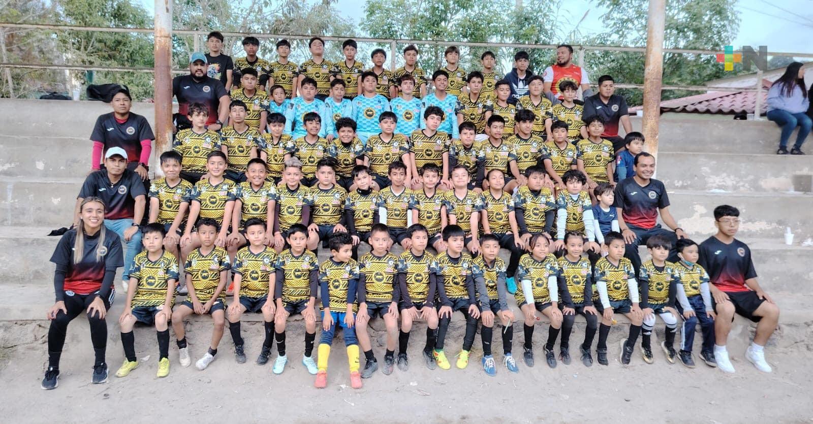 Pumas Fovissste líder en la liga nacional de fútbol juvenil