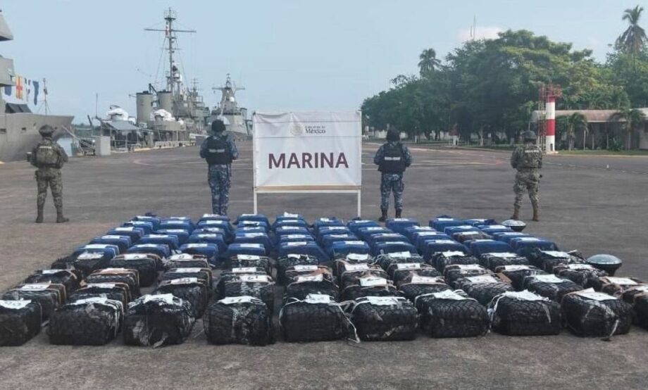 Aseguran 2.5 toneladas de cocaína en Michoacán