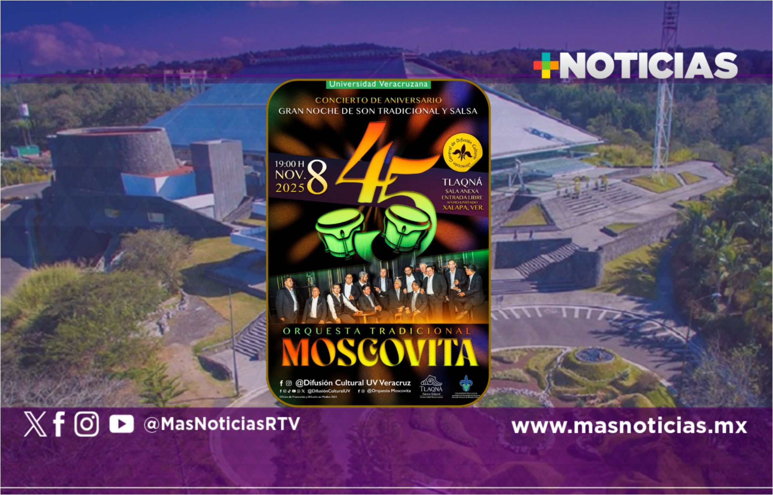 Moscovita celebrará su 45 aniversario en Tlaqná