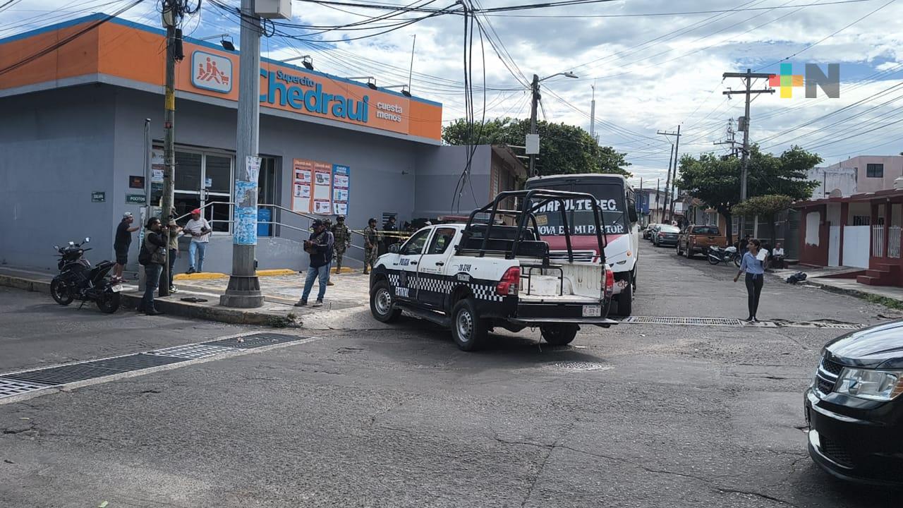 Fallece pasajero a bordo de servicio urbano en Veracruz puerto