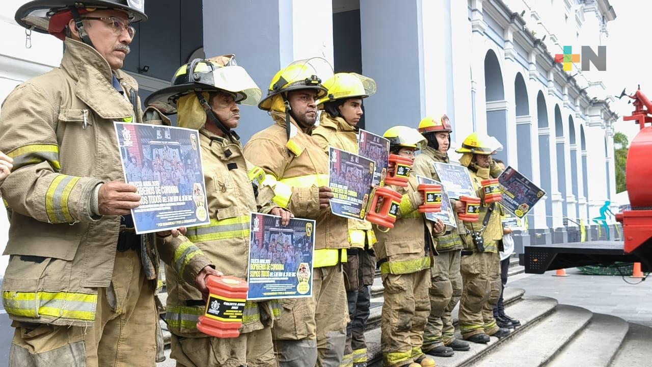 Bomberos de Córdoba inician colecta anual 2025 con el lema» Somos todos»
