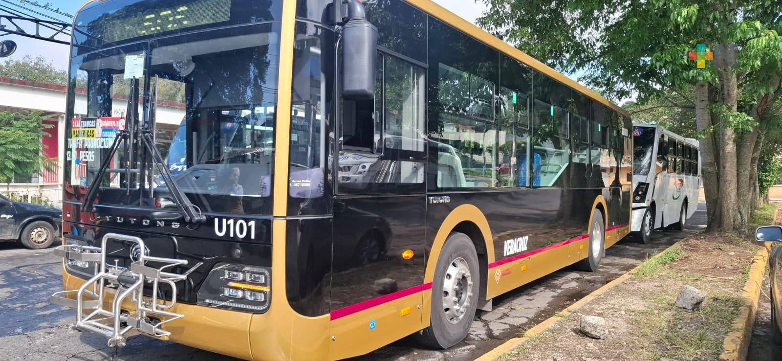 Crece el uso de los nuevos autobuses Ulúa en Xalapa