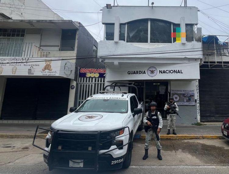 Guardia Nacional mantiene abierta convocatoria de reclutamiento en Coatzacoalcos