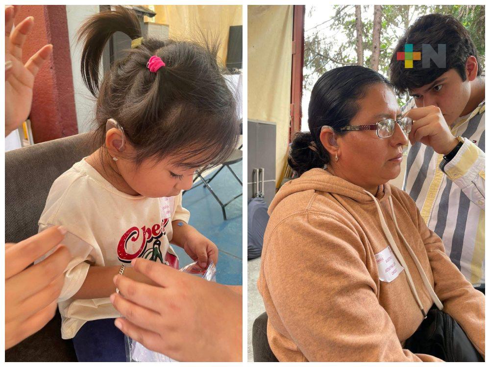 Misantecos reciben auxiliares auditivos que les han mejorado su calidad de vida