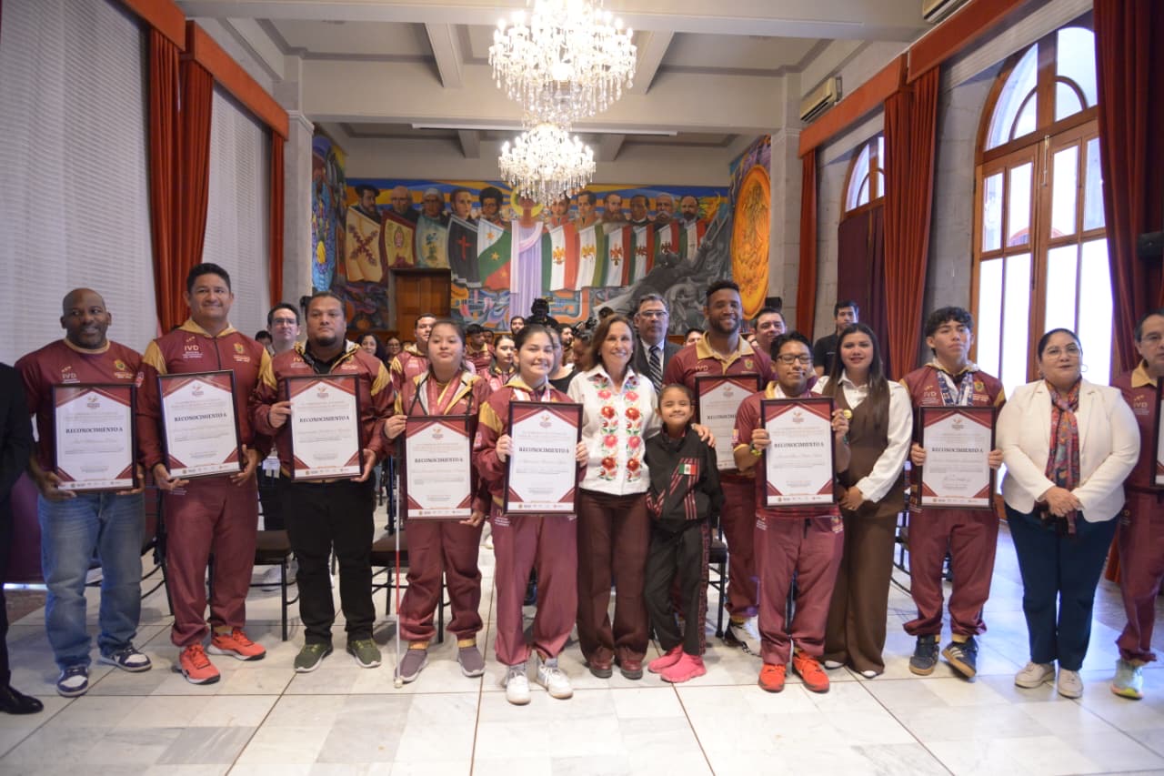 Premio Estatal del Deporte reconoce el esfuerzo y dedicación de atletas: Rocío Nahle