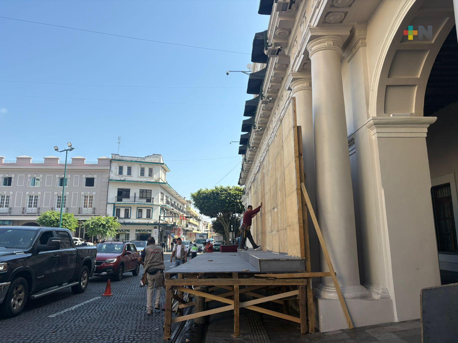 Se alistan para el desfile del 20 de noviembre en Xalapa