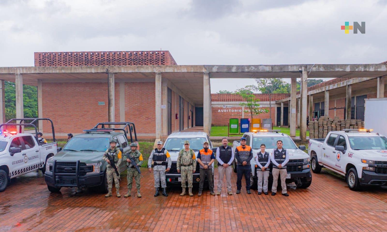 Supervisan autoridades nivel del río Coatzacoalcos tras paso del frente frío 13