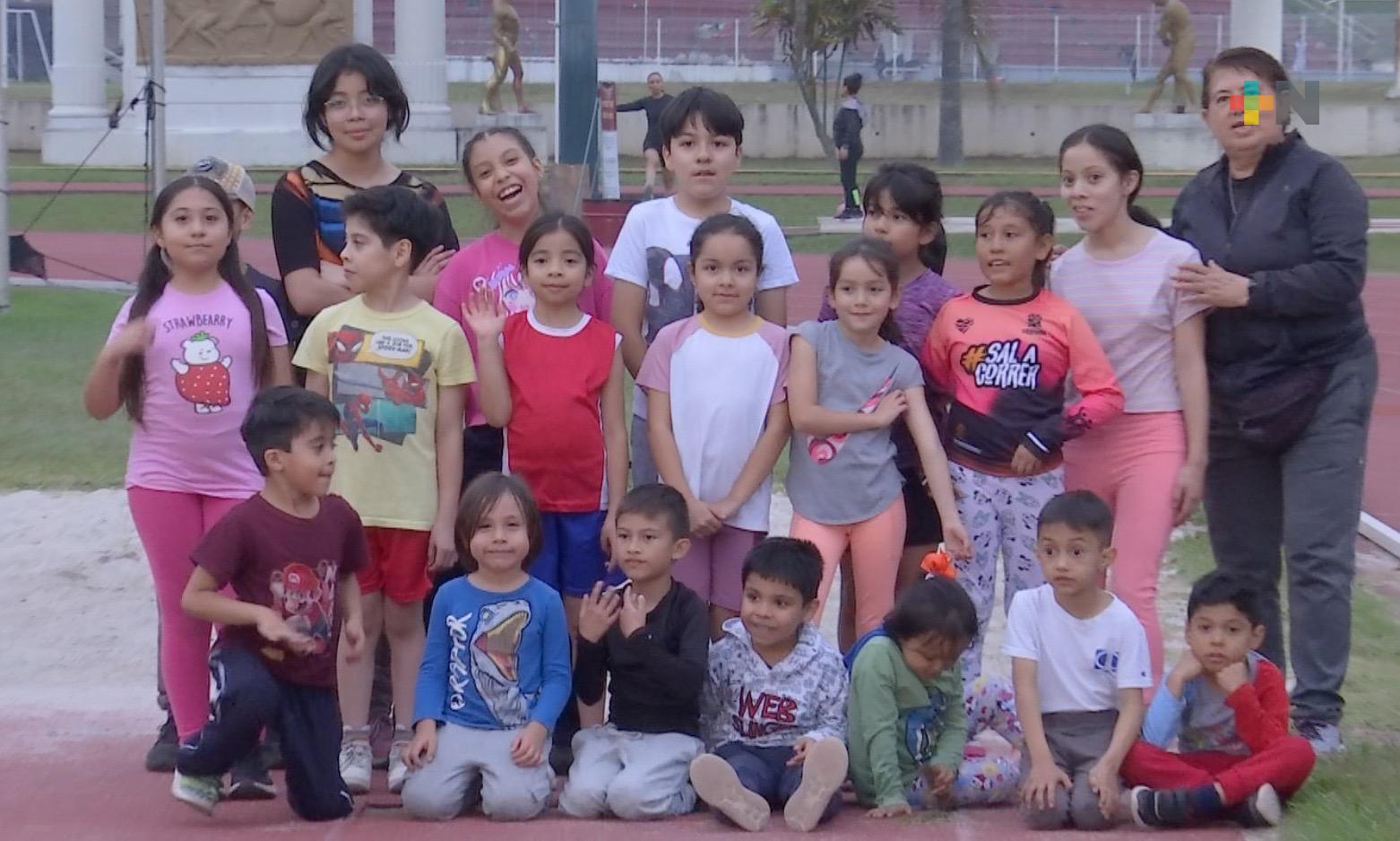 Centro de Desarrollo Motor ofrece actividades gratuitas de atletismo