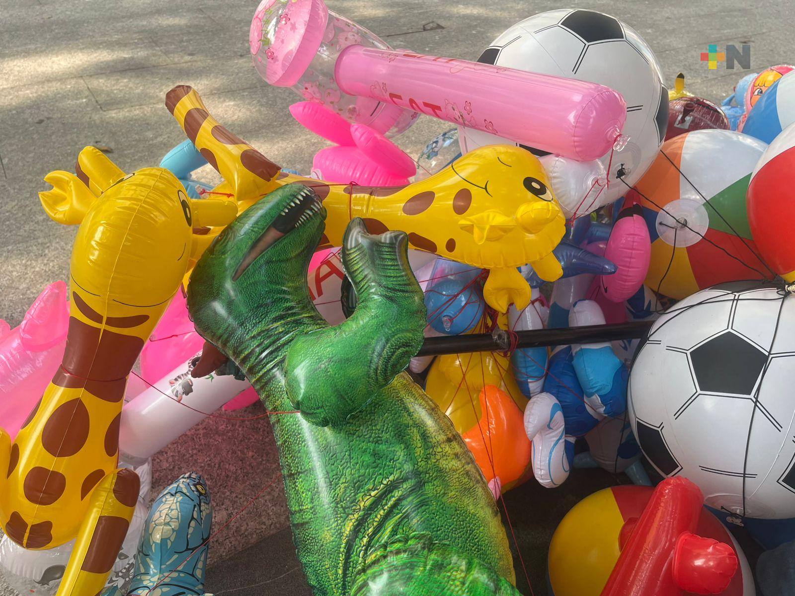 Incremento en costo de helio dificulta venta de globos