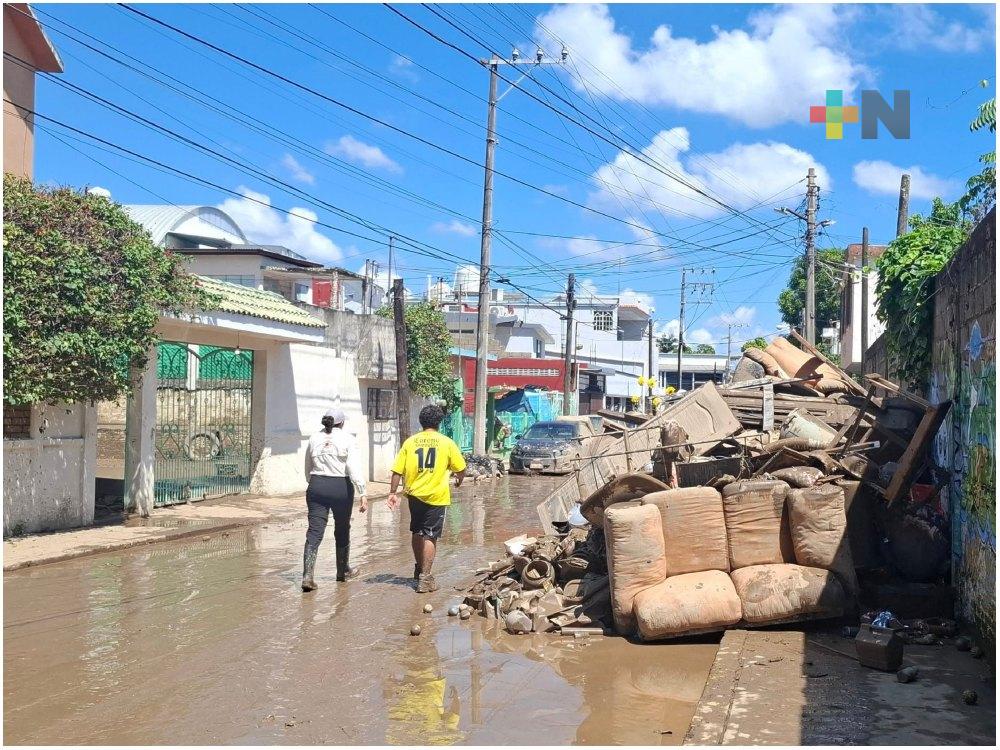 Bienestar y Sedena coordinan entrega de apoyos a damnificados en norte de Veracruz