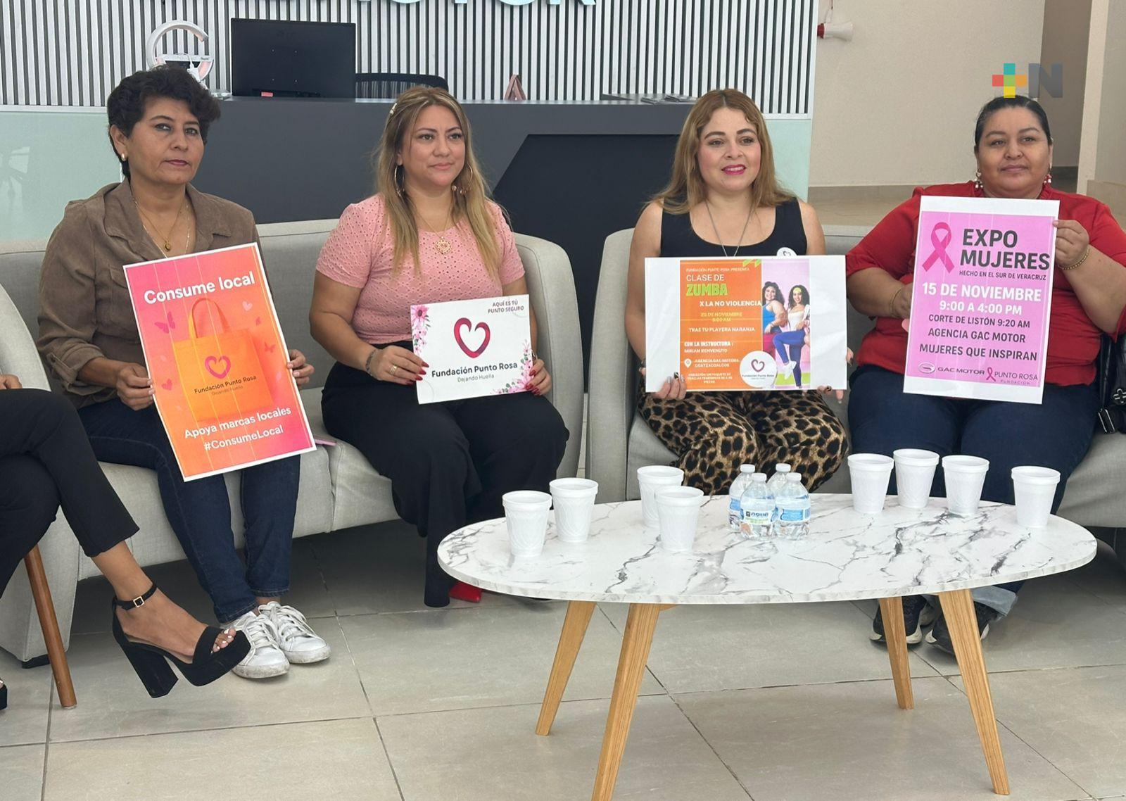 Organizan actividades por el Día Naranja en Coatzacoalcos