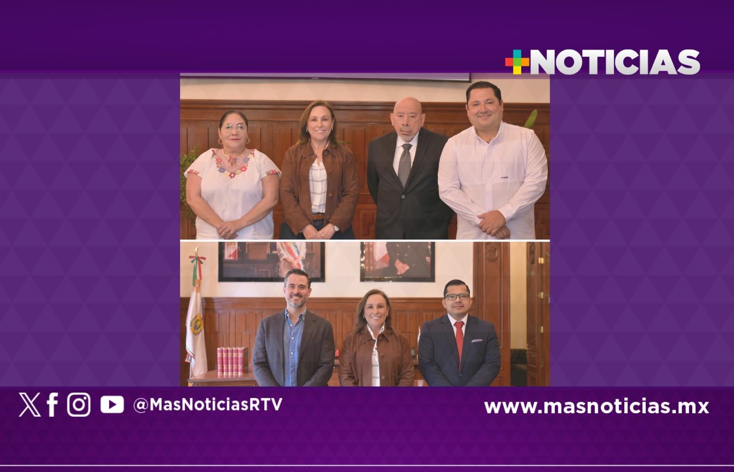 Rocío Nahle designa nuevos titulares de la UPAV y del Sistema Portuario Veracruzano