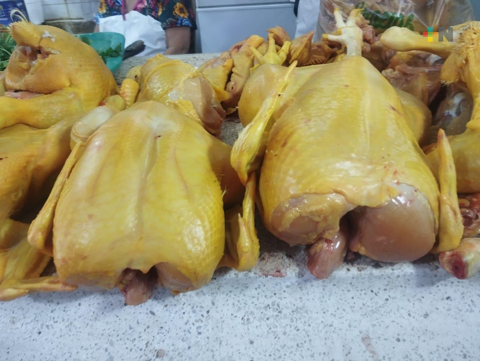 Costo de carne de pollo puede repuntar por temporada decembrina